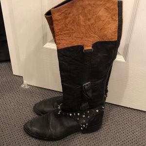 Sam Edelman studded riding boots